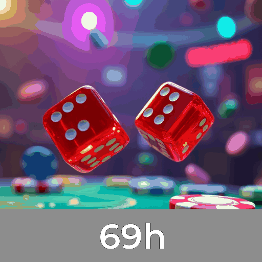69h: Caça-níqueis com Mega Prêmios, Jogos de Mesa Estratégicos e Experiência de Dealer ao Vivo